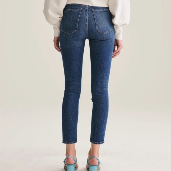 AGOLDE Nico High Rise Slim in Fixation - Picture 3 of 10